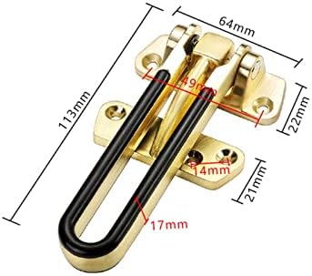 Zinc Alloy Door SecurityGuard Latch Lock for Home Hotel