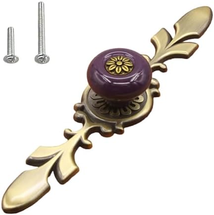 8-Piece Retro Knobs Set for Dressers