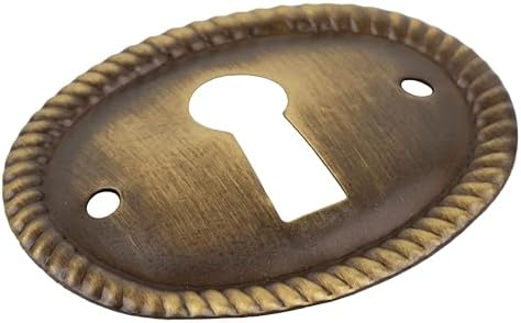 Ooxy Antique Brass Mirror-Mount Escutcheon Plate