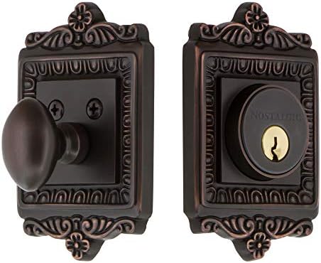 Nostalgic 719024 Single Cylinder Deadbolt
