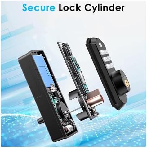 Keyless Entry Door Lock with Keypad Smart Deadbolt Security Easy Install