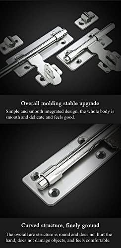ZLOCYIVHE Dual-Direction Stainless Steel Door Lock