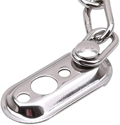 Stainless Steel Door Lock Silver Durable and Secure Door Protector