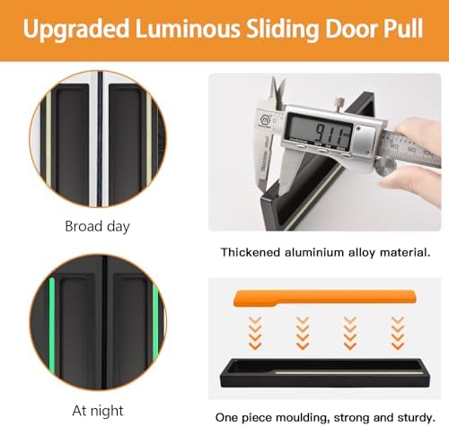 Upgraded Luminous Door Pulls Set