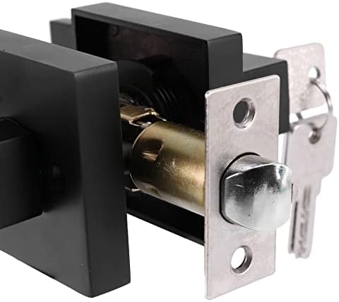 Sturdy Door Lock System with Anti-Scuff Design