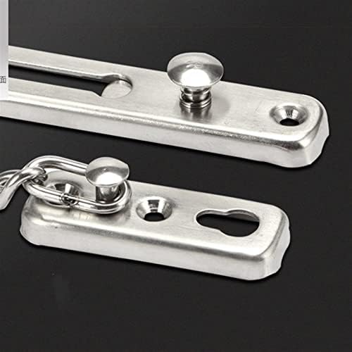 Stainless Steel Door Chain Lock Anti-Theft Safety Spring