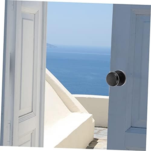AMZNWI Black Door Lock with Zinc Alloy Handle
