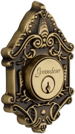 Grandeur 824343 Vintage Brass Deadbolt 1