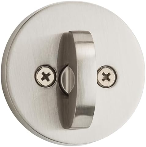 Kwikset Entry Door Lock Satin Nickel SmartKey Microban