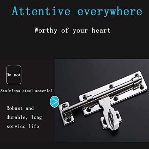 Quickship Slide Bolt Door Lock Hasp for Garden Shed Doors