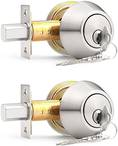 Probrico Double Cylinder Deadbolt Secure Modern Design