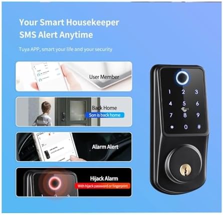Tuya TT Lock Secure Remote Door Lock