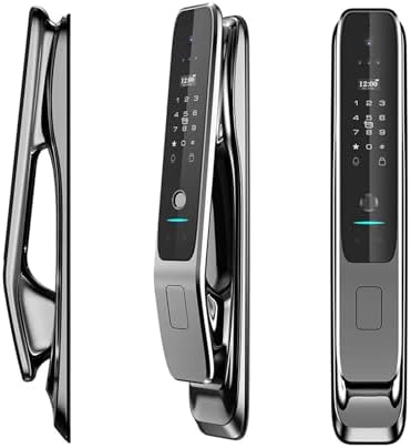 3D Face Recognition Tuya WiFi Door Lock with HD Camera