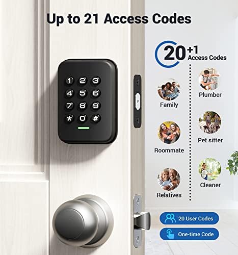 Veise Keyless Entry Door Lock Deadbolt