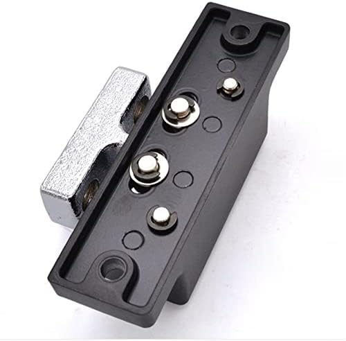 Black Touch-Type Double Roller Deadbolt Lock