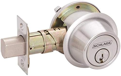 Durable 1-38 to 1-78 Cylinder Deadbolt