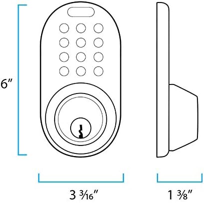 MiLocks BDF-02AQ Keyless Entry System