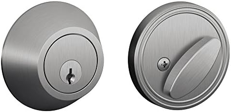 SCHLAGE Deadbolt Key Thumbturn Lock with Warranty
