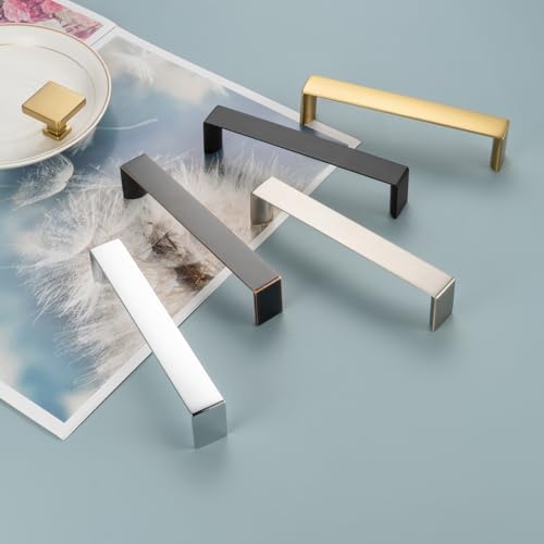 Sturdy 6-Piece Chrome Cabinet Pull