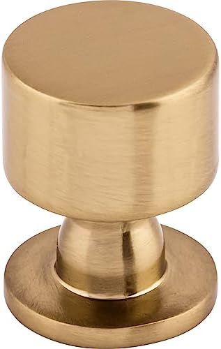 Top Knobs TK820HB Serene 1 in Mushroom Cabinet Knob