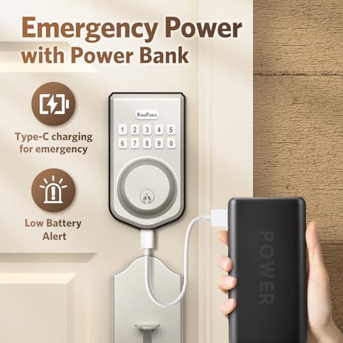KingForce Smart Front Door Lock Set