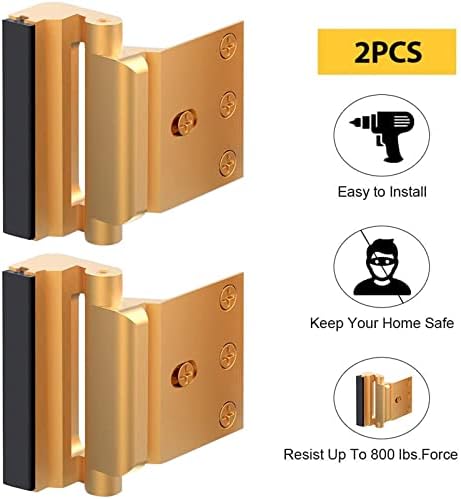 Secure Home Door Lock for Up to 800 Lbs
