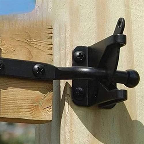 Perfect Combination of Security Style AMAZWI Steel Black Door Lock