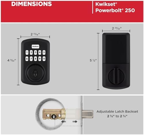 Kwikset Transitional Powerbolt 2 SmartCode Deadbolt