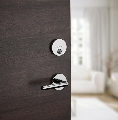 Kwikset Uptown Slim Round Deadbolt with SmartKey Security
