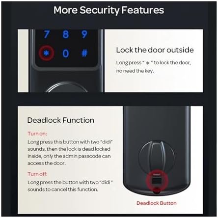 Tuya TT Lock Secure Remote Door Lock