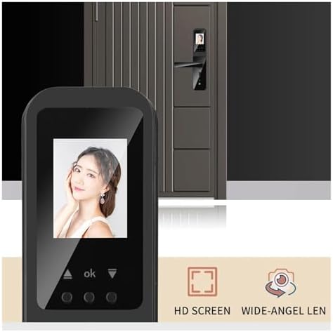Tuya Smart WiFi Door Lock with HD Camera and Display