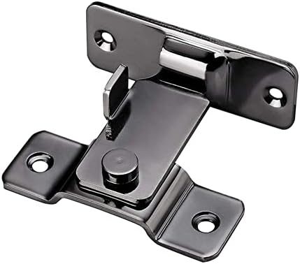 ZLOCYIVHE Slide Bolt Door Lock 2Pcs Deadbolts Right Angle Latch Hasp