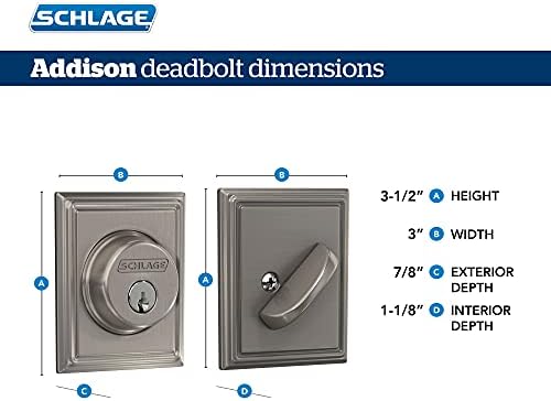 Secure Front Door Deadbolt withProfessional Features