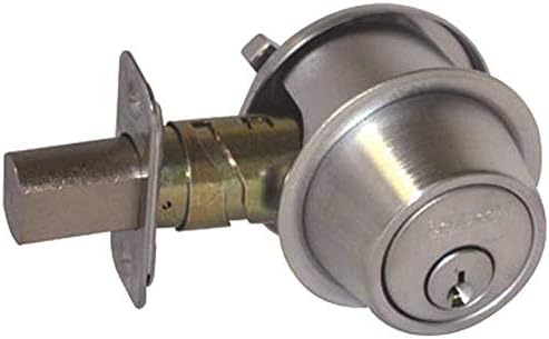 Durable 1-38 to 1-78 Cylinder Deadbolt