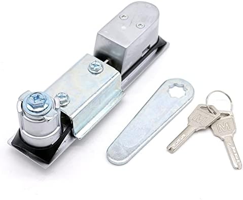 AMAZWI Adjustable Lever Deadbolt Locks Doors Latch with Keys
