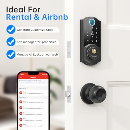 10 in 1 Secure Keyless Lock Set for Front Door