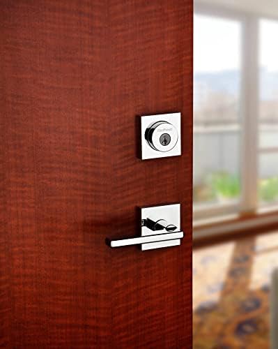 Kwikset Fire Rated Single Cylinder Deadbolt - Matte Black