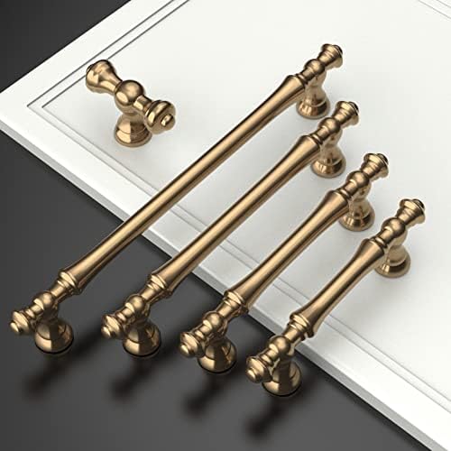 Amerdeco 6-Pack Champagne Bronze Cabinet Pulls