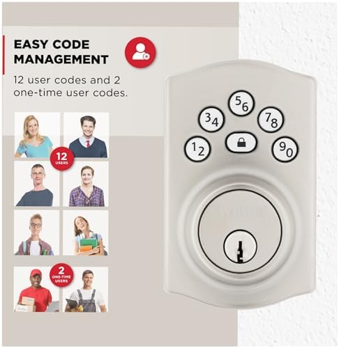 Kwikset 9240TRL-11P Smart Bolt with Bluetooth Venue Finish