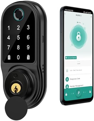 Smart Touchscreen Door Lock
