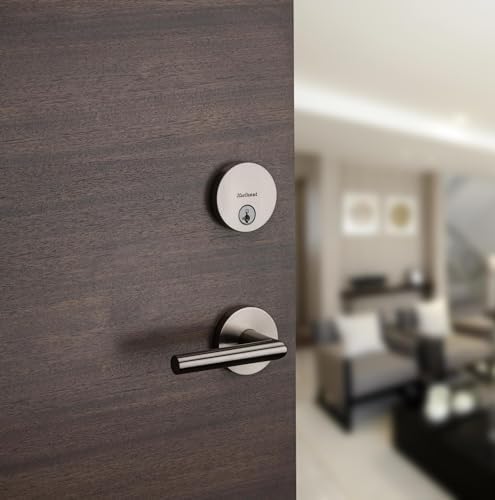 Kwikset Uptown Slim Round Deadbolt with SmartKey Security