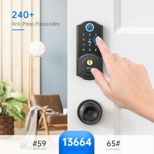 10 in 1 Secure Keyless Lock Set for Front Door