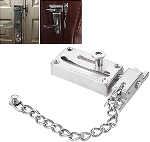 Sleek Steel Door Bolt Lock Durable Sturdy