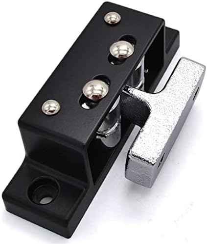 Black Touch-Type Double Roller Deadbolt Lock
