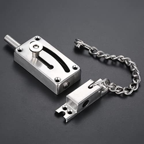 Sleek Steel Door Bolt Lock Durable Sturdy