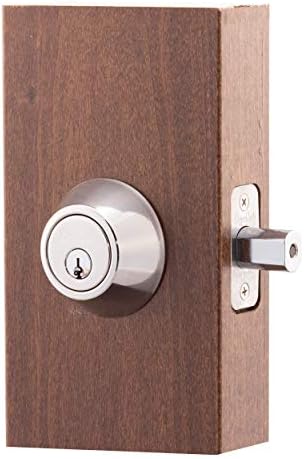 Secure Stylish Single Cylinder Deadbolt
