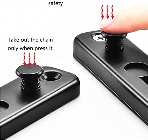 Secure 247 Heavy-Duty Stainless Steel Door Chain with anti-theft protection