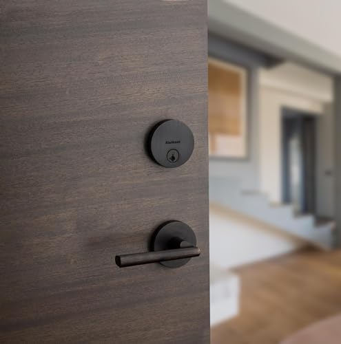 Kwikset Uptown Slim Round Deadbolt with SmartKey Security