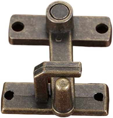 Sturdy Bronze Door Latch Bolt - Home Safety Easy to Install