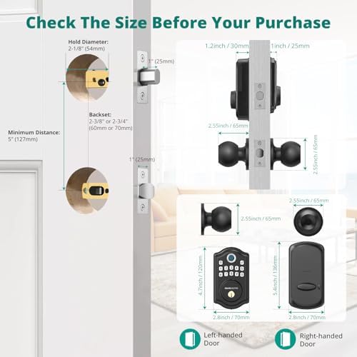 Electronic Keypad Door Lock